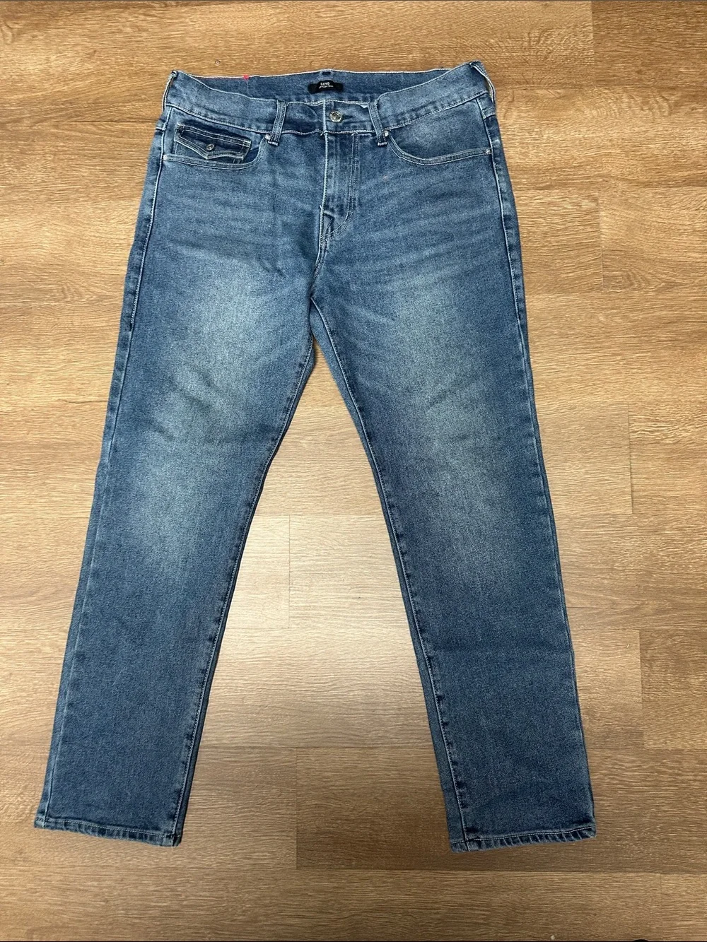 True Religion Men's Dark Blue Slim Straight Jeans